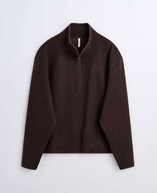 Wool Half Zip