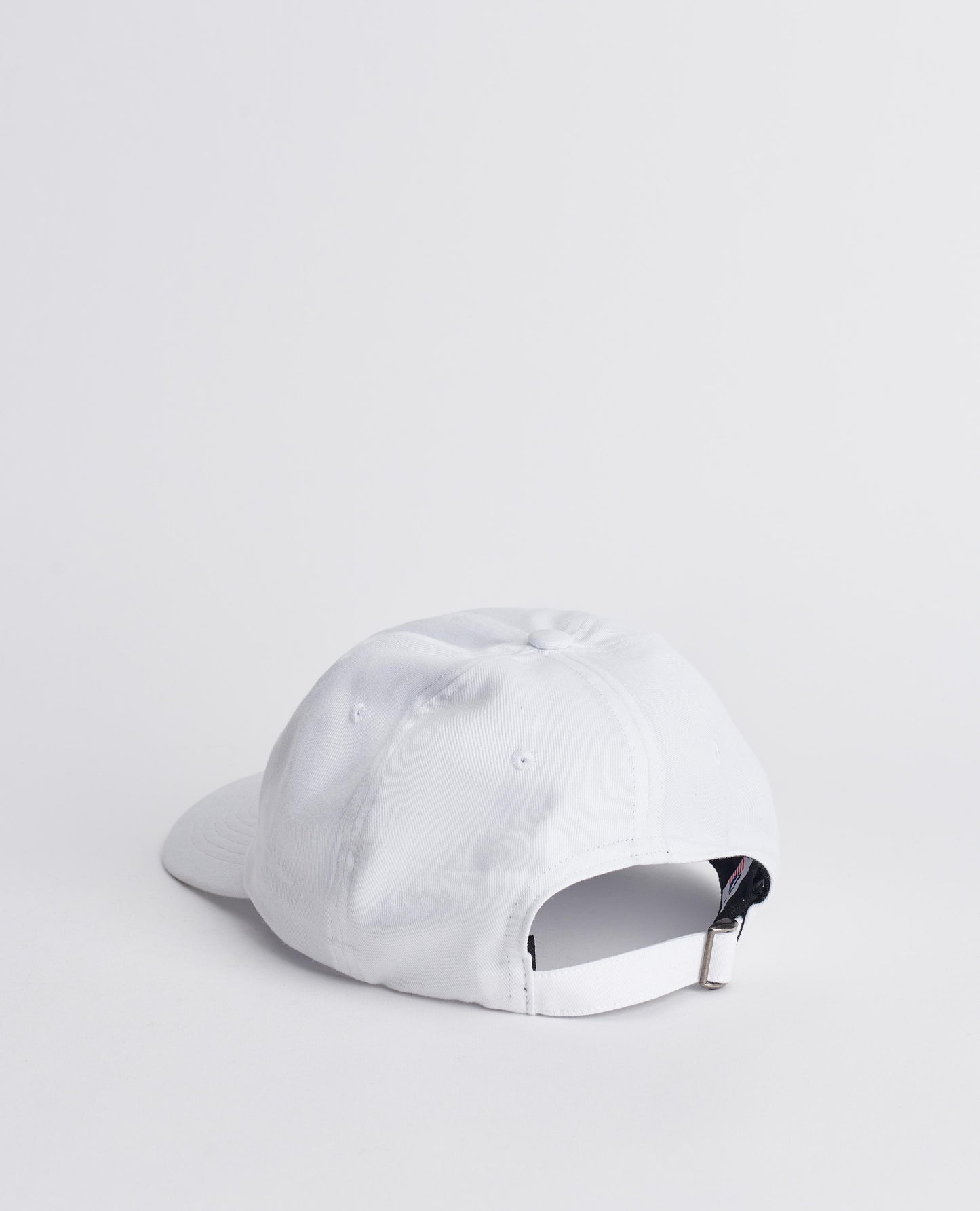 DAD TWILL CAP . WHITE