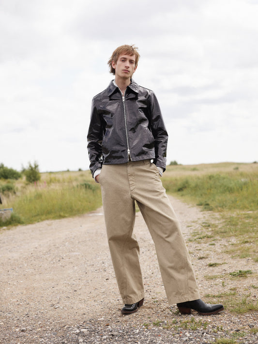 Short Leather Jacket Patent