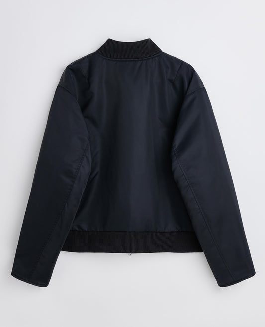 BOMBER JACKET . BLACK