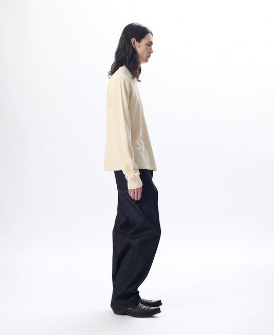 WAFFLE TEE LS