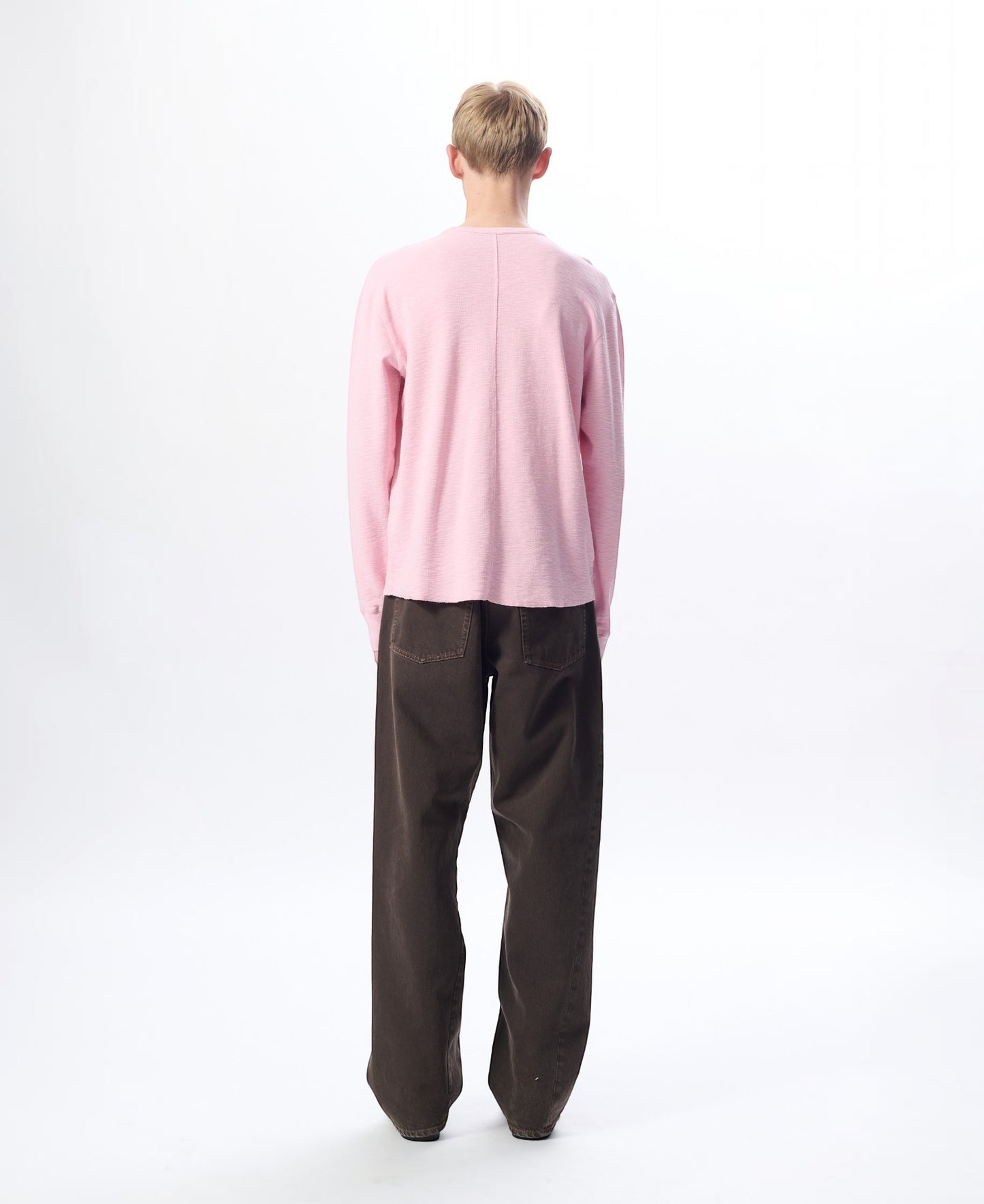 WAFFLE TEE LS