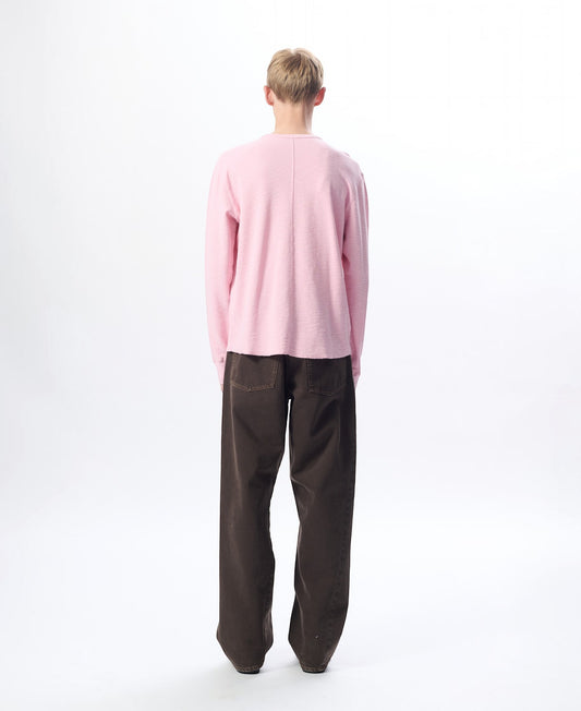 WAFFLE TEE LS