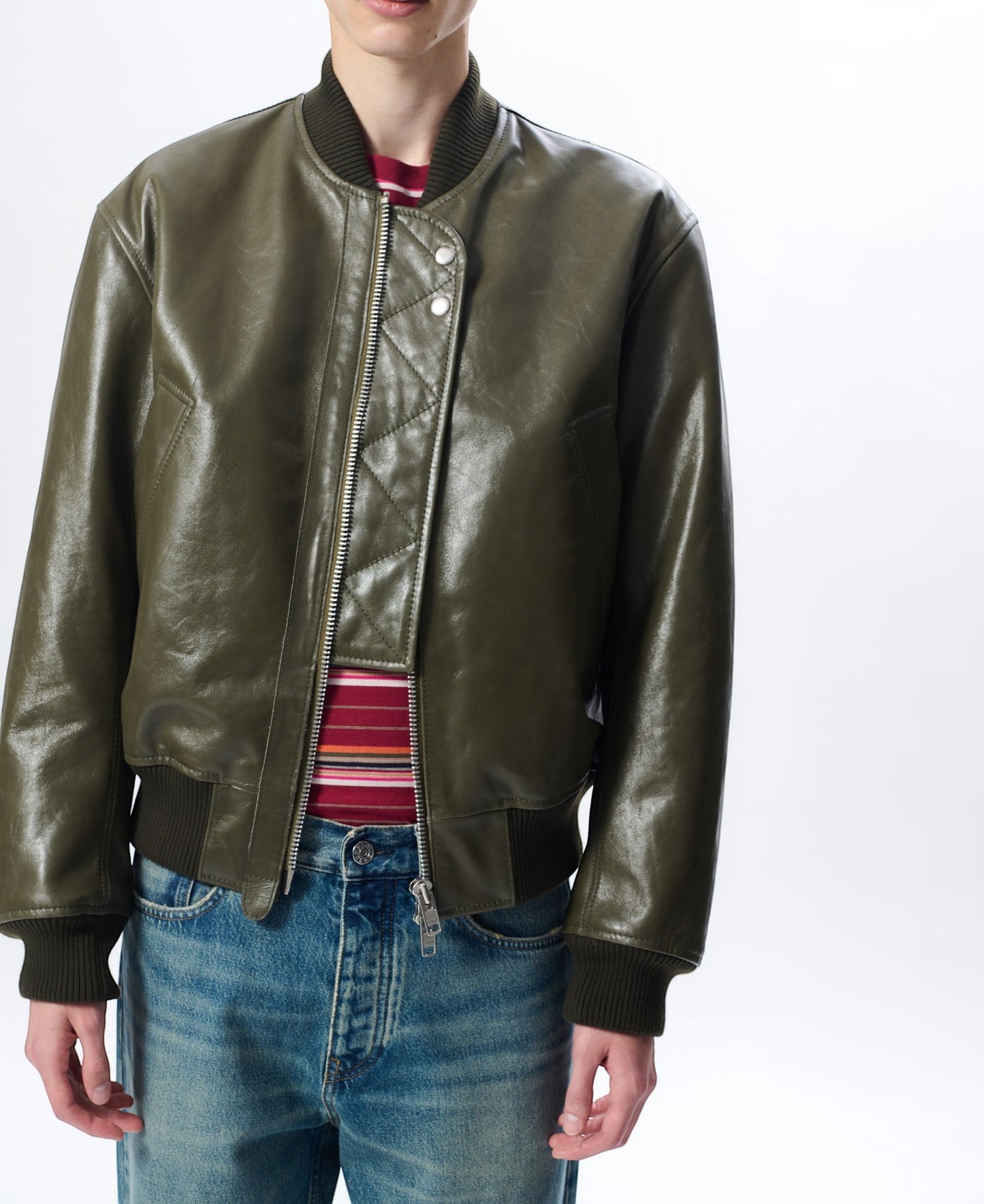 LEATHER FLIGHT JACKET