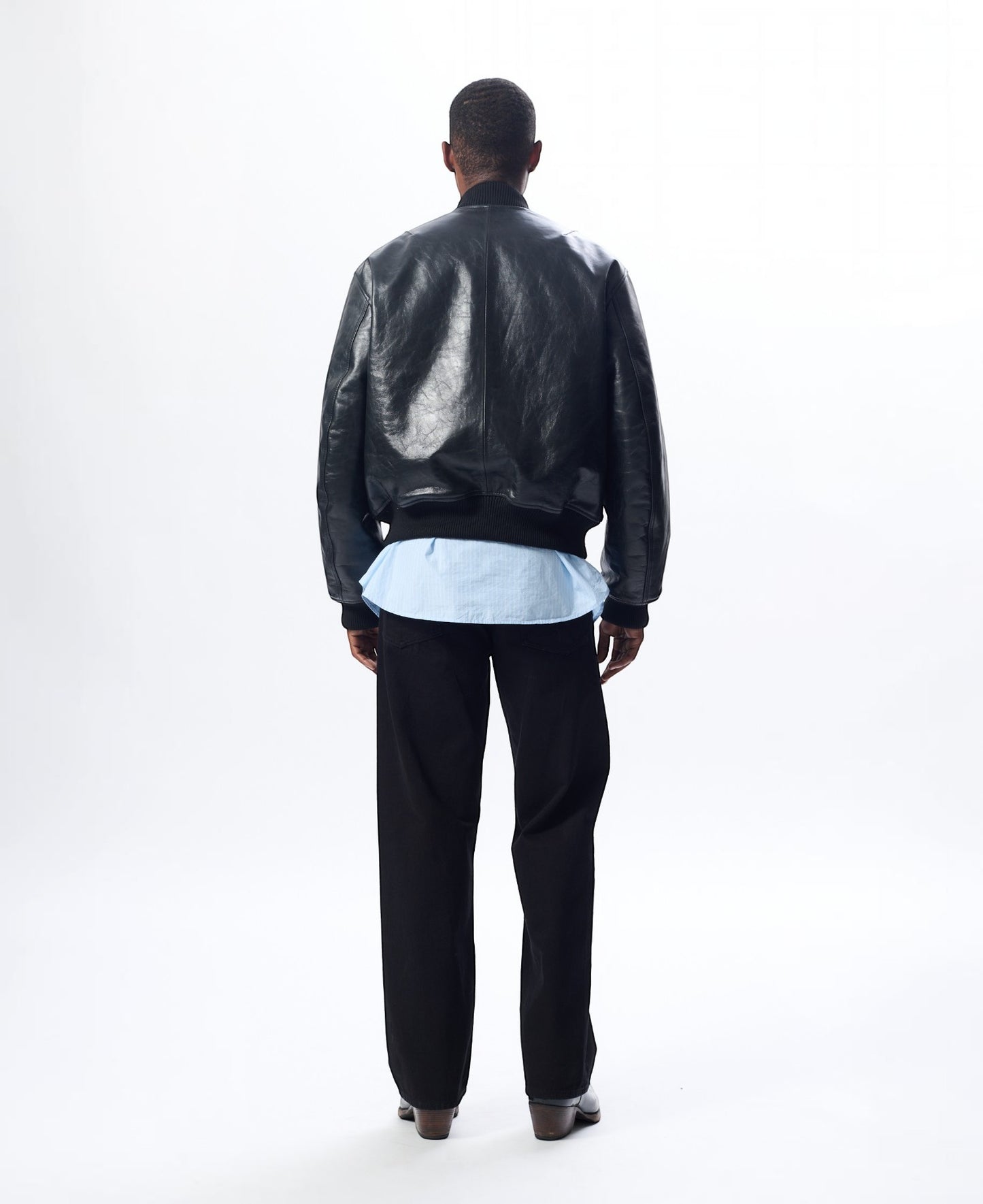LEATHER FLIGHT JACKET