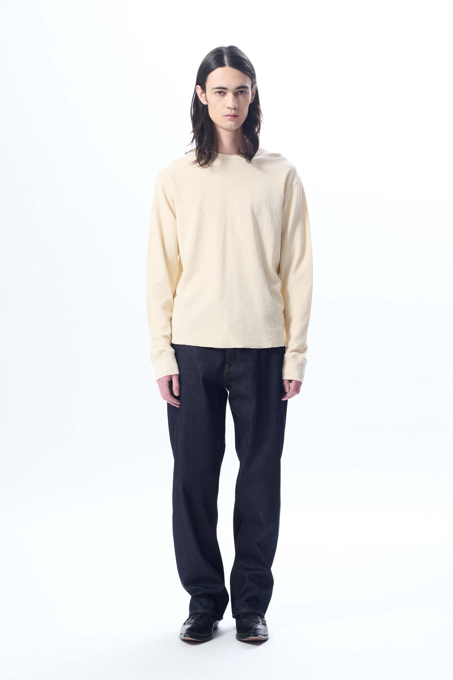 WAFFLE TEE LS