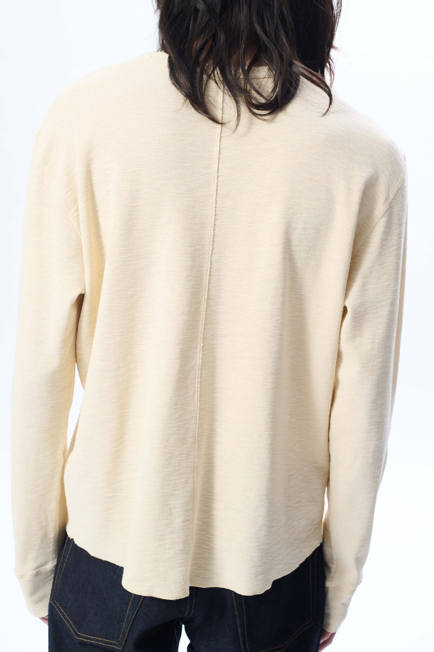 WAFFLE TEE LS