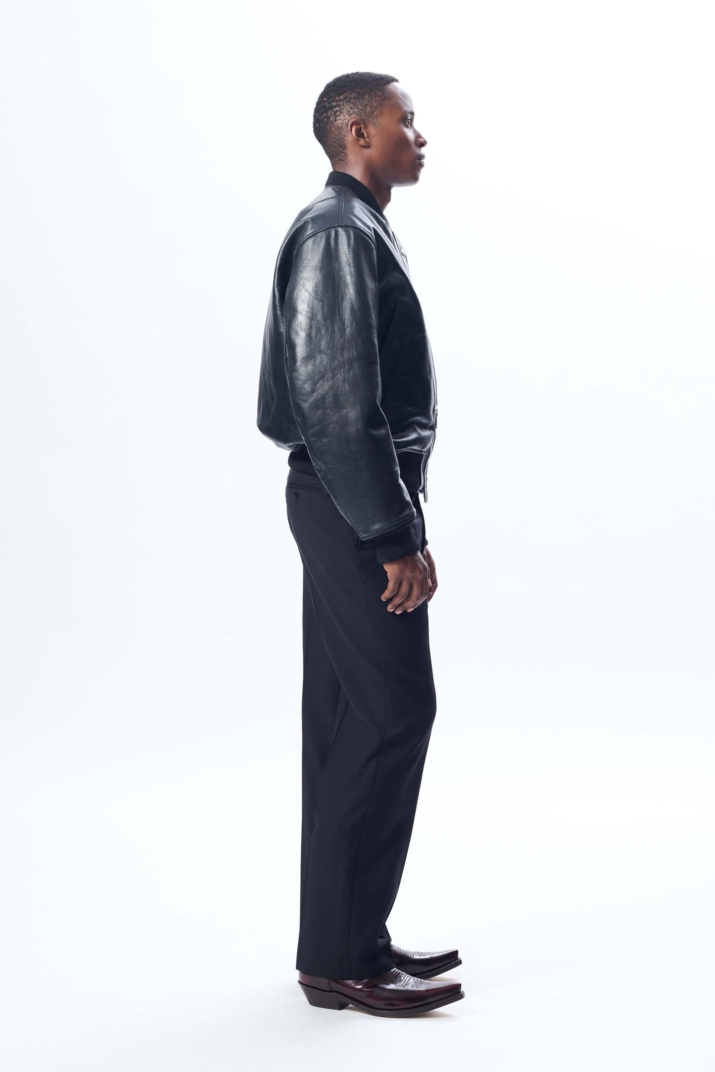 LEATHER FLIGHT JACKET