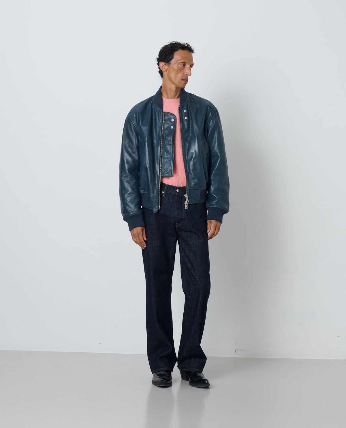 LEATHER FLIGHT JACKET