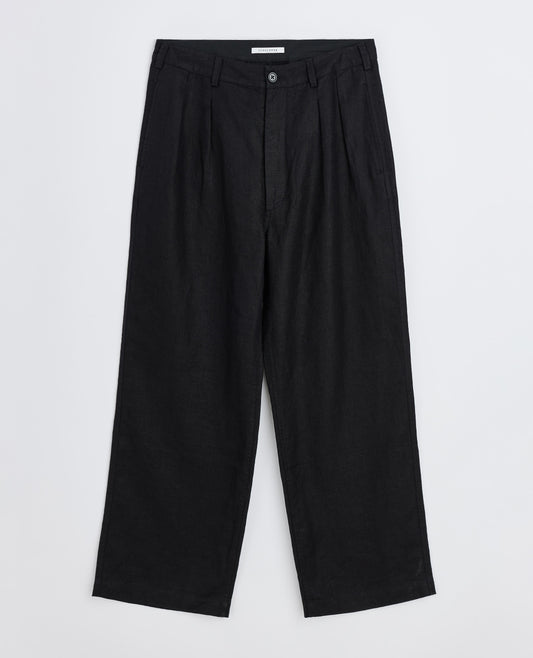 PLEATED LINEN PANT