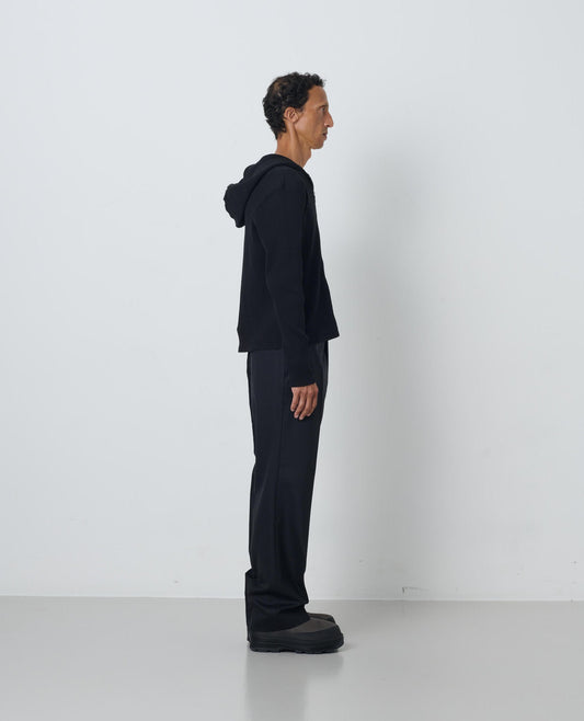 RIB ZIP SWEAT