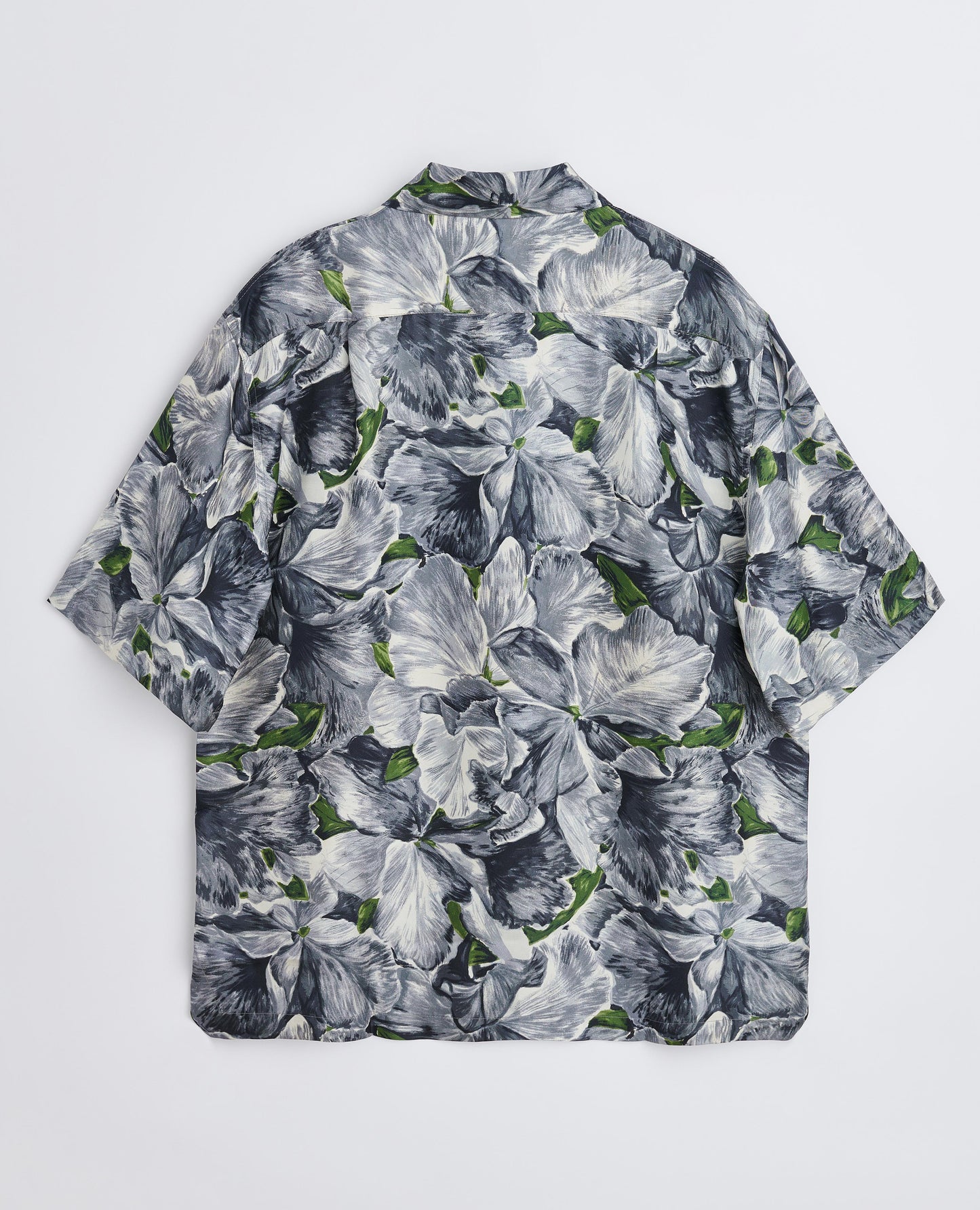 SILK SHIRT SS AOP . AOP