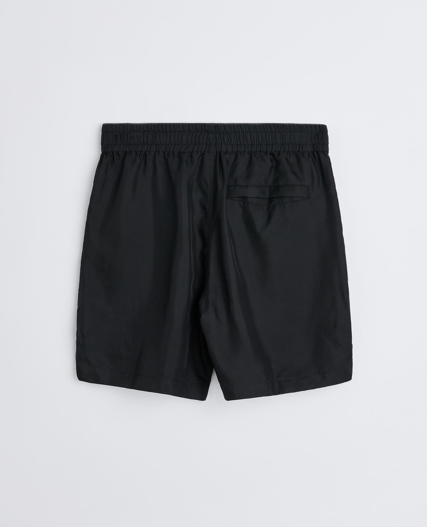 SILK SHORTS . BLACK