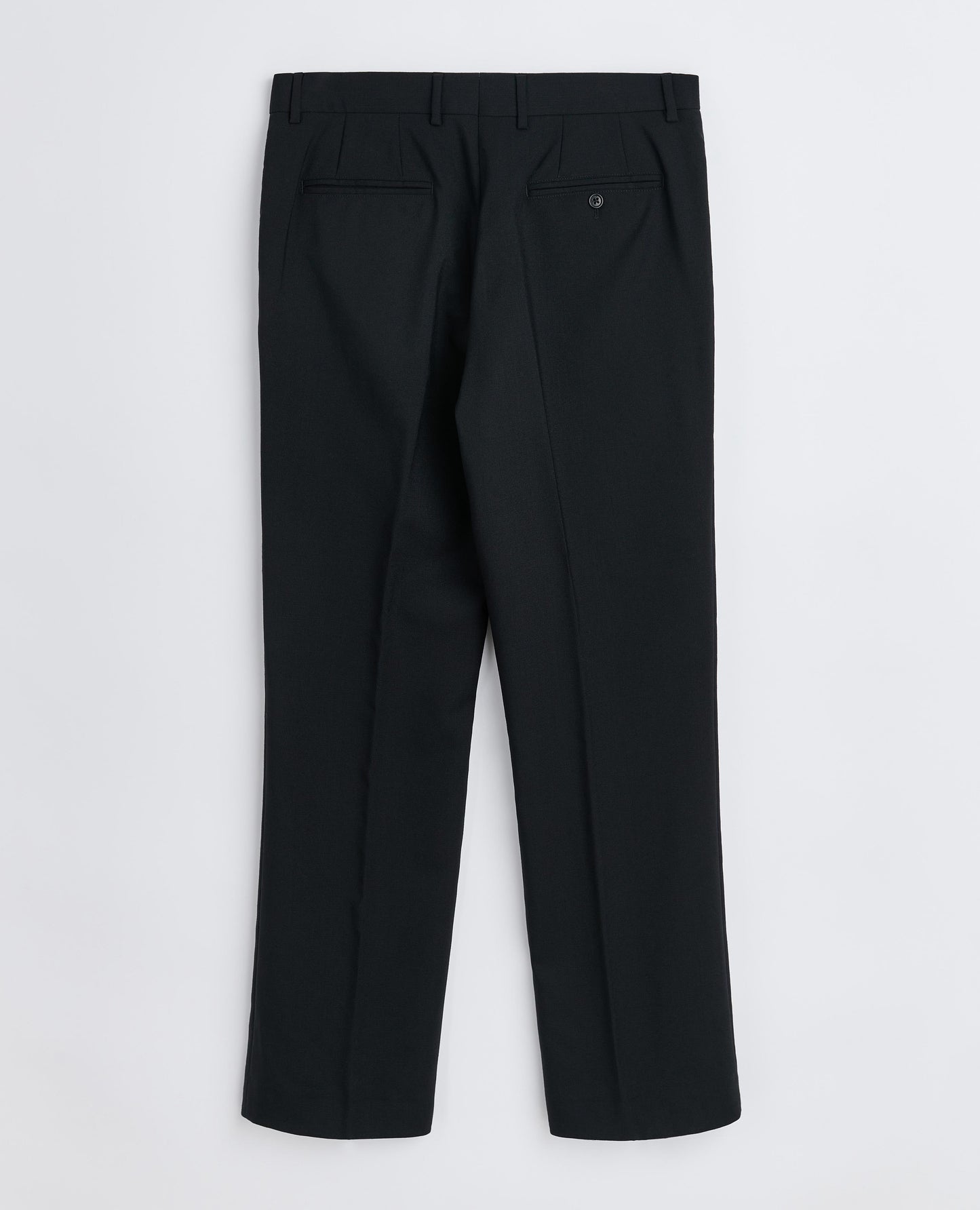 STRAIGHT TROUSER . BLACK