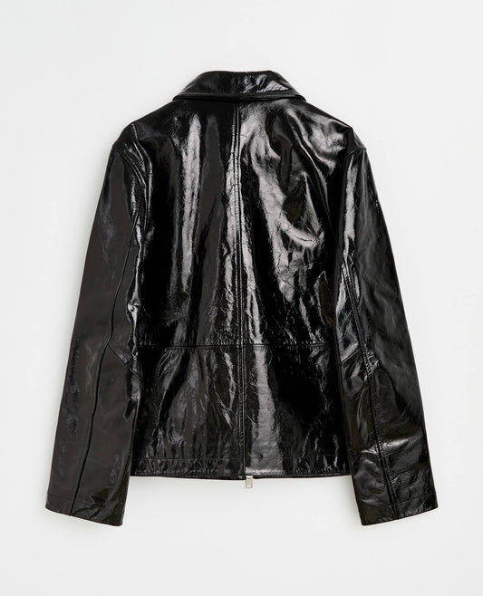 Short Leather Jacket Patent