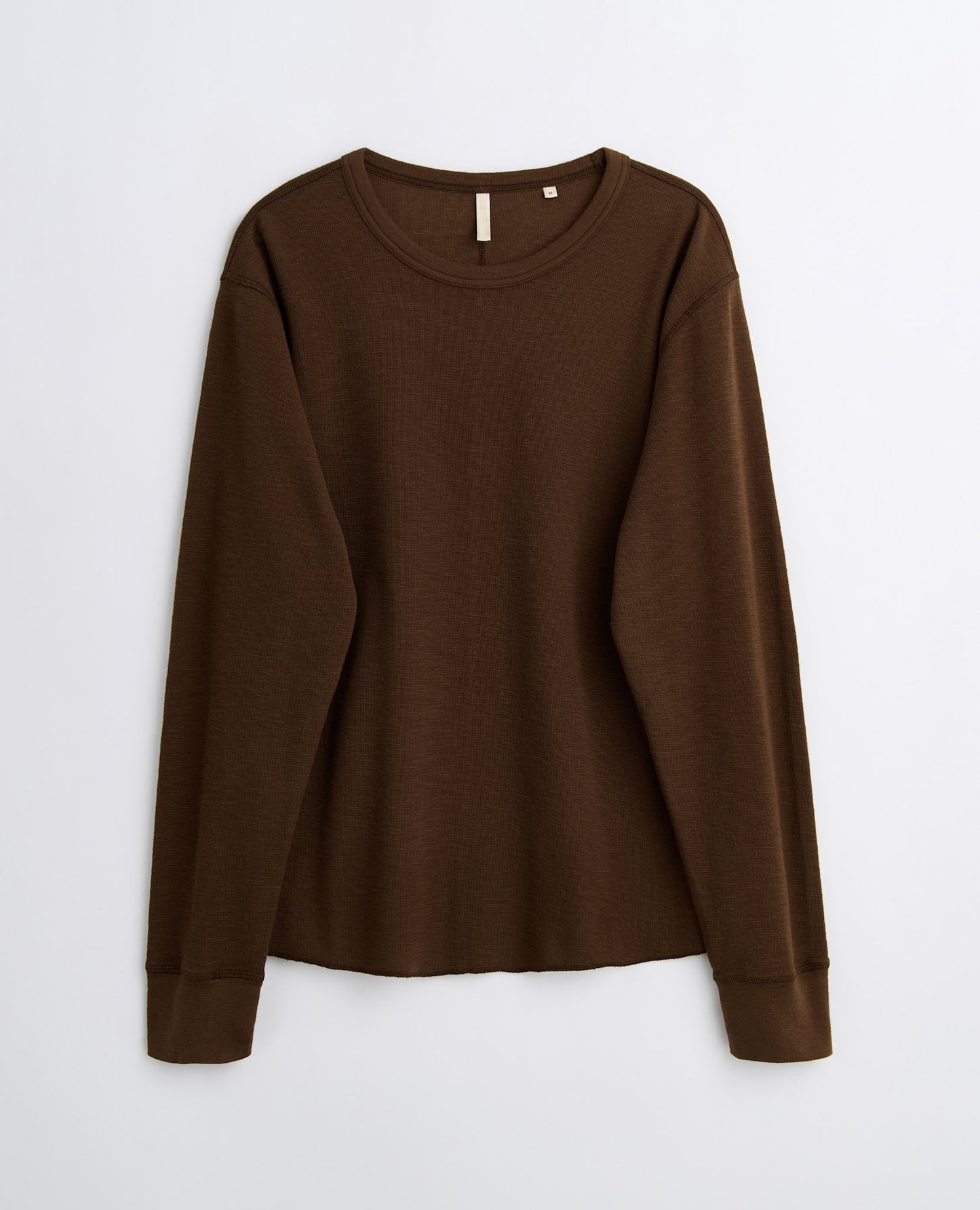 WAFFLE TEE LS