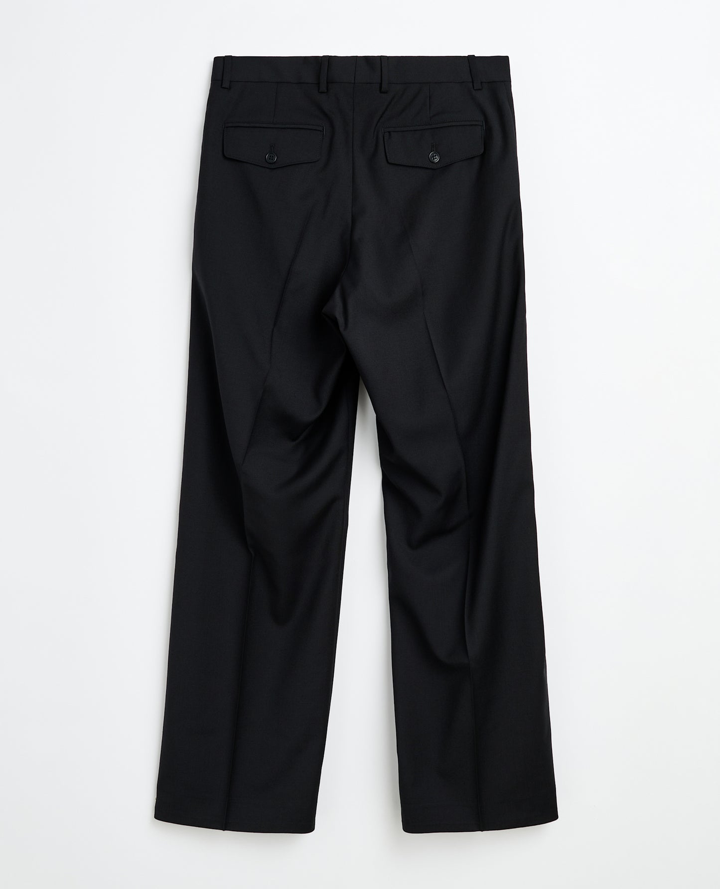 WIDE PLEATED TROUSER TROPICAL WOOL