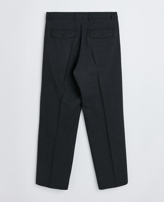 WIDE PLEATED TROUSER