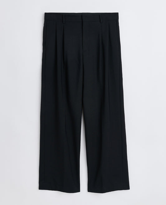 WIDE PLEATED TROUSER