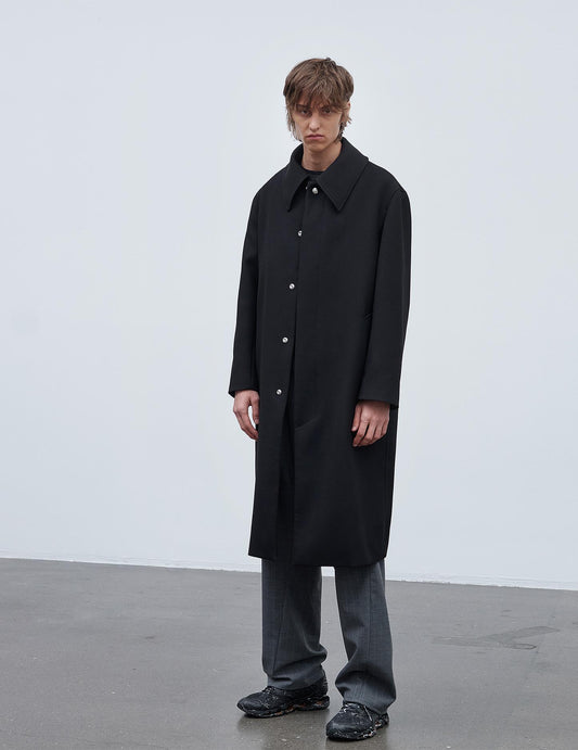 WINTER COAT . BLACK