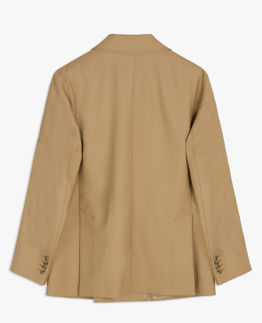 MAX DOUBLE BLAZER . BEIGE